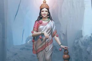 नवरात्रको दोस्रो दिन आज ब्रह्मचारिणी देवीको पूजा गरिँदै