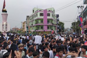 सरकारप्रति जेनजीको आक्रोश, विराटनगरका विभिन्न स्थानमा प्रदर्शन