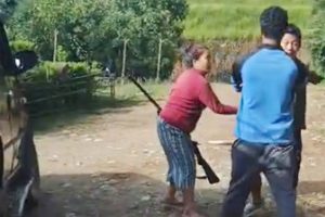 खोटाङमा बन्दुक देखाएर रकम माग्ने काँग्रेस नेता राईविरुद्ध उजुरी