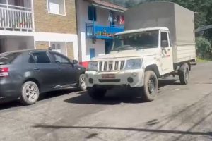 पाख्रीबासको सिंहदेवी चोकदेखि कोसेपानसम्मको सडक कालोपत्रे