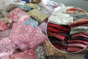 सुनसरीबाट ९ लाख बढीको भन्सार छलीको कुर्ता सुरुवाल बरामद