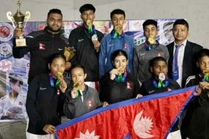 अन्तराष्ट्रिय खुल्ला कराते प्रतियोगितामा नेपाललाई ९ मेडल