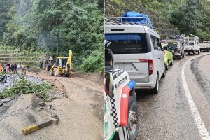 धरान-धनकुटा सडकको चारखोले गोलाइमा एकतर्फी सडक सुचारु