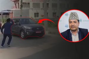 विराटनगरमा एमाले नेता महेश बस्नेतमाथि मसी प्रहार गर्ने युवा को हुन् ?