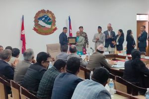 काठमाडौं मेडिकल कलेजलाई सामाजिक सुरक्षामा उत्कृष्ट योगदानको सम्मान