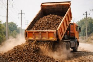 मोरङको ग्रामथानमा टिपरबाट माटो झार्ने क्रममा करेन्ट लाग्दा सह-चालकको मृत्यु