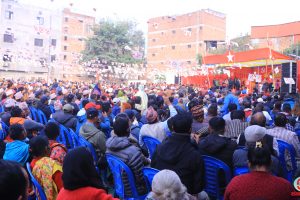 विराटनगरमा नेपाली कम्युनिस्ट पार्टीको एकता सन्देश सभा (फोटो फिचर)