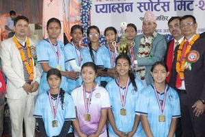 प्याब्सन स्पोर्ट्स मिट : विराटनगरको एभरेष्ट र सुन्दरहरैँचाको सिद्धार्थलाई उपाधी