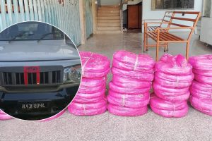 धरानको ग्यारेजबाट १४९ किलो गाँजा बरामद, धनकुटाका दुईसहित तीन जना पक्राउ