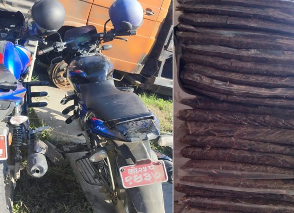 सुनसरीबाट ११० किलो गाँजा बरामद, धनकुटाका दुई जना पक्राउ