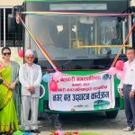 मोरङको बेलबारीमा चल्न थाल्यो नगर बस