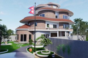 यस्तो बन्नेछ गुण्डुमा ‘ओली कुटी’, राधिकाद्वारा शिलान्यास