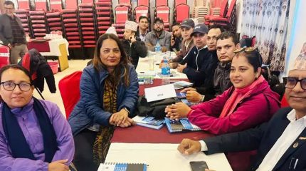 कोशीका अधिकृतहरूका लागि अभिमुखीकरण तालिम