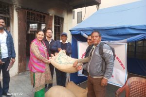 विराटनगर महानगरपालिकाद्वारा अनुदानमा बिउ वितरण