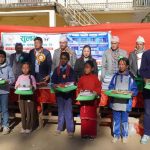 धनकुटाको सुलभ बचत सहकारीद्वारा कर्मचारी तथा विद्यार्थीलाई सम्मान