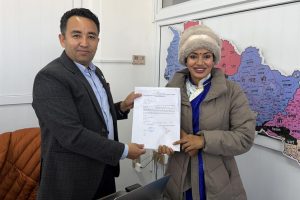 रास्वपाले आशिका तामाङलाई दियो धादिङ १ को टिकट