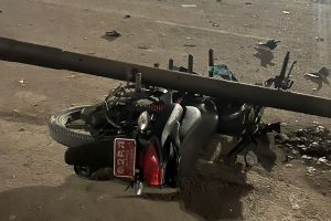 विराटनगरमा मोटरसाइकल दुर्घटना हुँदा चालकको मृत्यु