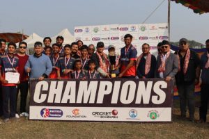 क्रिकेट लिगको उपाधि विराटनगरलाई