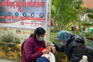 विराटनगरमा बालबालिकाहरूलाई भोलि ‘स्वर्ण बिन्दु प्राशन’ गराइँदै