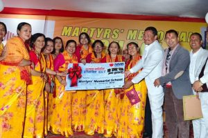 विराटनगरको मार्टस मेमोरियलको भजन प्रतियोगितामा पारिजात समूह विजेता