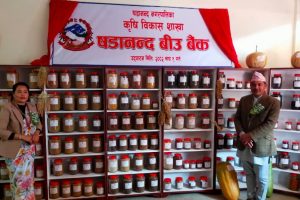 भोजपुरको षडानन्दमा नेपालमै पहिलो पटक बीउ बैंक सञ्चालन