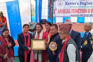 बुढीगंगाको जेभियर्स स्कुलद्वारा वार्षिकोत्सवमा विद्यार्थीलाई सम्मान