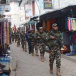 निर्वाचन सुरक्षाका लागि कोशीका १४ जिल्लामा सेनाको गस्ती