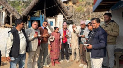 तेह्रथुममा एमालेको चुनावी अभियान सुरु