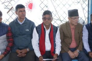 मोरङ–४ मा एमाले उम्मेदवार जीवन घिमिरेले सके पहिलो चरणको घरदैलो