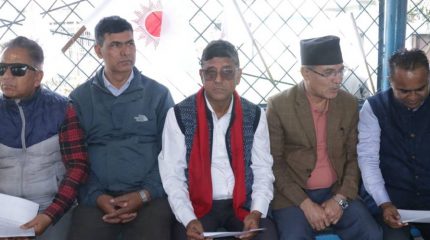 मोरङ–४ मा एमाले उम्मेदवार जीवन घिमिरेले सके पहिलो चरणको घरदैलो