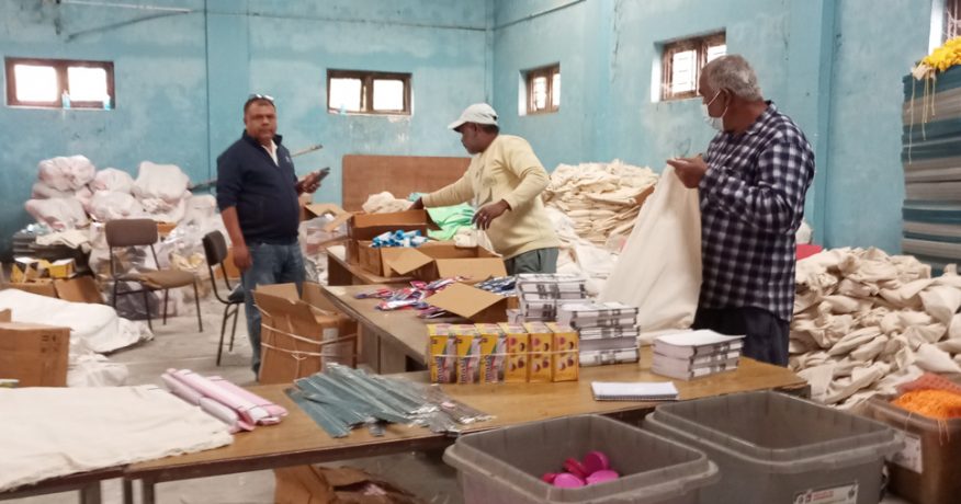 मोरङमा निर्वाचन सामग्रीको तयारी अन्तिम चरणमा