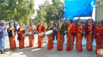 धनकुटाका महिलाहरू नौमती पञ्चेबाजा संरक्षणमा जुट्दै