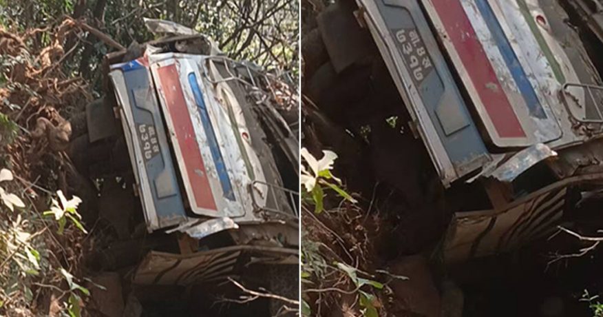 भोजपुरमा सेनाको टोली सवार बस दुर्घटना, ८ जनाको अवस्था गम्भीर