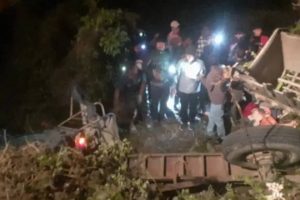 झापामा ट्याक्टर दुर्घटना हुँदा एक जनाको मृत्यु, ११ जना घाइते