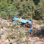 उदयपुरमा बस दुर्घटना, १५ जना घाइते