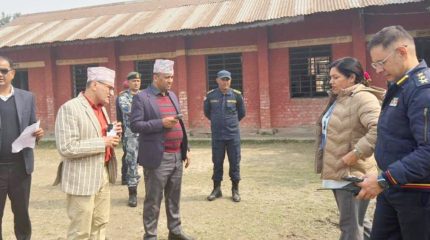 मोरङमा निर्वाचन लक्षित सुरक्षा कडा : मतदानस्थलको स्थलगत अनुगमन तीव्र