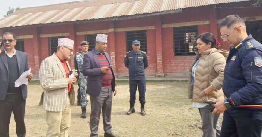 मोरङमा निर्वाचन लक्षित सुरक्षा कडा : मतदानस्थलको स्थलगत अनुगमन तीव्र
