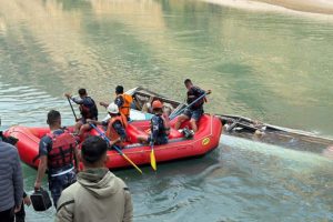 रामेछाप बस दुर्घटना अपडेट : ५ जनाको मृत्यु