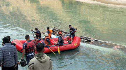 रामेछाप बस दुर्घटना अपडेट : ५ जनाको मृत्यु