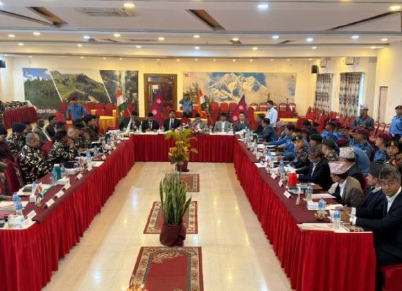 विराटनगरमा सीमा सुरक्षा बैठक : १८ गतेदेखि ७२ घण्टाका लागि सिमानाका बन्द हुने