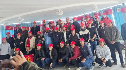 धनकुटामा ६५ सदस्यीय नेशनल भोलेन्टियर फोर्स गठन