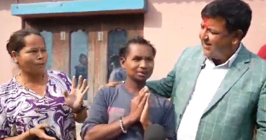 विपन्नको सहारा बन्दै डा. सुनील शर्मा : क्यान्सर पीडित दीलिपले पाए नयाँ जीवन