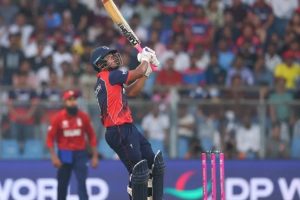 टी–२० विश्वकपमा इङ्ग्ल्यान्डसँग नेपाल ४ रनले पराजित