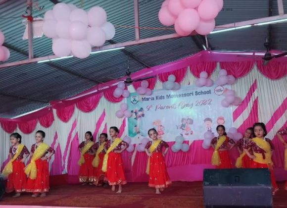 विराटनगरको मारिया किड्स मन्टेश्वरीद्वारा शिक्षक-कर्मचारीलाई सम्मान