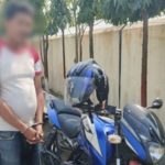 विराटनगरबाट मोटरसाइकल चोरेर भाग्दै गर्दा एक जना पक्राउ