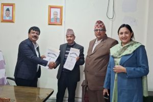 वीरेन्द्र सभागृहमा बैठक सञ्चालनका लागि विराटनगर महानगरपालिका र कोशी प्रदेशसभाबीच सम्झौता