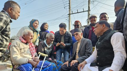 मोरङ–६ का मतदातासँग शेखर : विकासको जग काँग्रेसले बसाएको दाबी