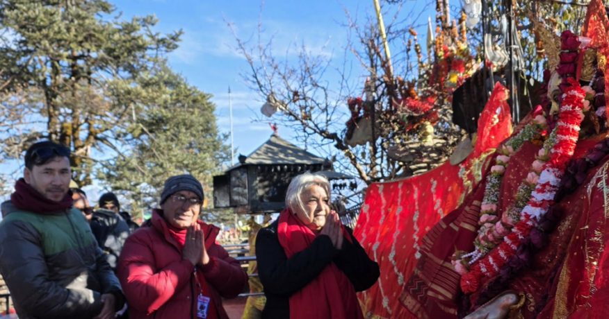 प्रधानमन्त्री कार्की पुगिन् ताप्लेजुङको पाथीभरा