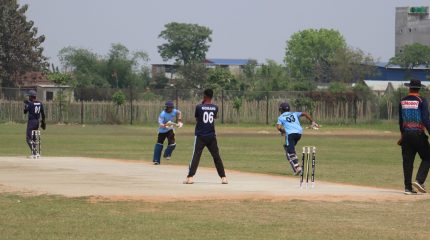 ‘अनिल-मीन’ ट्रफी क्रिकेटमा मोरङको विजयी सुरुवात