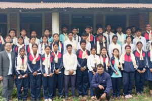 एसईई दिने विद्यार्थीहरूको बिदाई